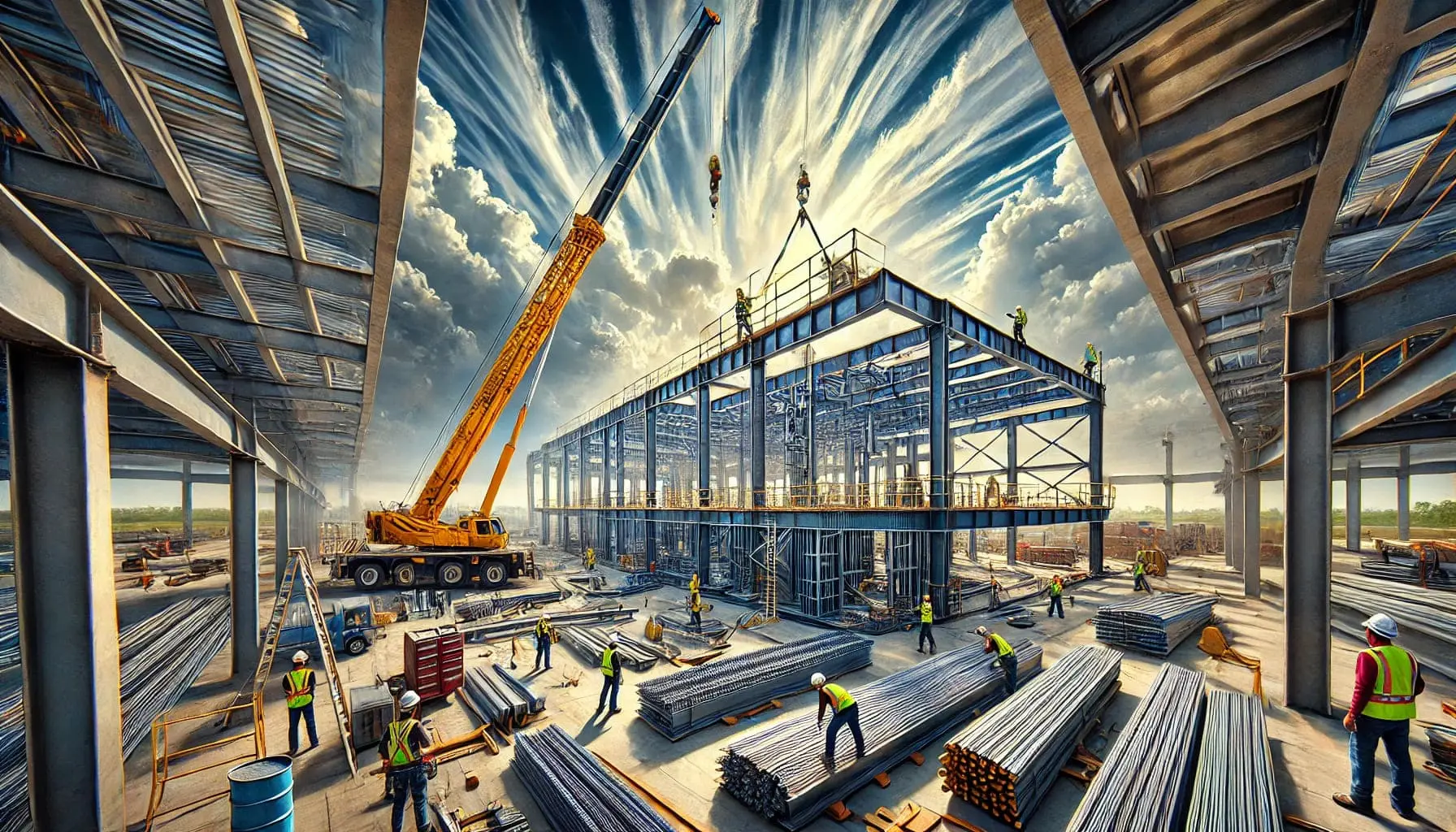 Construction industrielle chaudronnerie Ibatom Sénégal